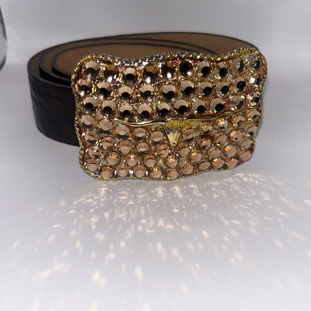 Brown Leather Belt